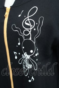 画像3: PUTUMAYO / 猫耳フードパーカー  黒 S-25-12-16-018-PT-TO-AS-ZS