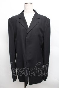 Jean Paul GAULTIER / CLASSIQUE スナップボタンジャケット 48 黒 S-25-12-16-019-GO-JA-AS-ZS