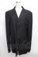 画像1: Jean Paul GAULTIER / CLASSIQUE スナップボタンジャケット 48 黒 S-25-12-16-019-GO-JA-AS-ZS (1)