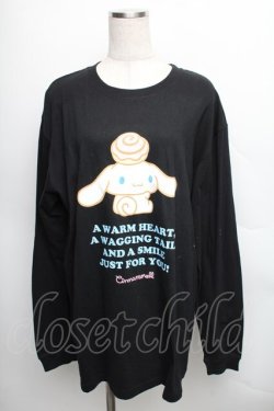 画像1: 【SALE】Candy Stripper / CINNAMOROLL L/S　Tee  黒 S-25-12-16-020-PU-TO-AS-ZT521