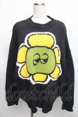 Candy Stripper / SUNNY DROLL CANDYニット  黒 S-25-12-16-023-PU-TS-HR-ZS