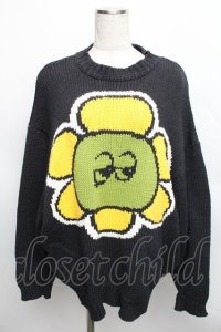 Candy Stripper / SUNNY DROLL CANDYニット  黒 S-25-12-16-023-PU-TS-HR-ZS