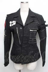 STIGMATA / パンクミリタリージャケット  黒 S-25-12-16-024-GO-JA-HR-ZS