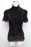 画像1: Jean Paul GAULTIER / ベロアトップス 40 黒 S-25-12-16-025-GO-TO-AS-ZS (1)