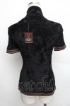 画像2: Jean Paul GAULTIER / ベロアトップス 40 黒 S-25-12-16-025-GO-TO-AS-ZS (2)