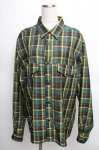 画像1: 【SALE】Perla nell' ostrica / チェックシャツ  グリーンｘイエロー S-25-12-16-027-EL-BL-AS-ZT521 (1)