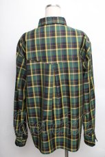 画像2: 【SALE】Perla nell' ostrica / チェックシャツ  グリーンｘイエロー S-25-12-16-027-EL-BL-AS-ZT521 (2)