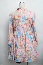 画像2: 【SALE】Candy Stripper / テディベアプリントカットワンピース  ピンク S-25-12-16-031-PU-OP-AS-ZT521 (2)