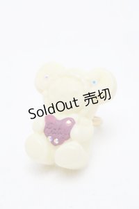 BABY,THE STARS SHINE BRIGHT / くみゃちゃんのLove Love Chocolateリング  白 S-25-12-17-001-BA-AC-AS-ZS