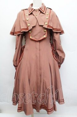 画像1: Hoshibako Works / Eastern Journey ~東方への旅路~コートワンピース  キャメル S-25-12-17-037-LO-OP-AS-ZS