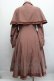 画像3: Hoshibako Works / Eastern Journey ~東方への旅路~コートワンピース  キャメル S-25-12-17-037-LO-OP-AS-ZS (3)