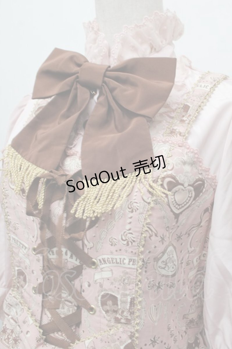 画像4: Angelic Pretty / Musee du Chocolat ワンピース  ピンク S-25-12-17-040-AP-OP-AS-ZS (4)