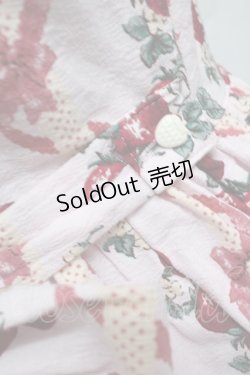 画像4: BABY,THE STARS SHINE BRIGHT / Juicy BABY Love Love Berries柄スカラップジャンパースカート  ピンク S-25-12-17-044-BA-OP-AS-ZS