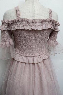 画像3: LIZ LISA / シャーリングチュール重ねワンピース  ピンク S-25-12-17-045-LO-OP-AS-ZS