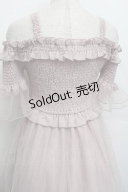 画像3: LIZ LISA / シャーリングチュール重ねワンピース  ピンク S-25-12-17-045-LO-OP-AS-ZS