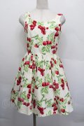 MILK / CHERRY gardenドレス  オフ S-25-12-17-046-ML-OP-AS-ZS