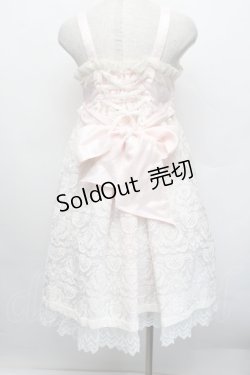 画像2: BABY,THE STARS SHINE BRIGHT / Victorian Secret KEY柄ベビードールジャンパースカート  ピンク S-25-12-17-047-BA-OP-AS-ZS