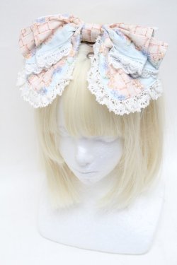 画像1: BABY,THE STARS SHINE BRIGHT / Icing Dancing Cakeカチューシャ  サックス S-25-12-17-006-BA-AC-AS-ZS