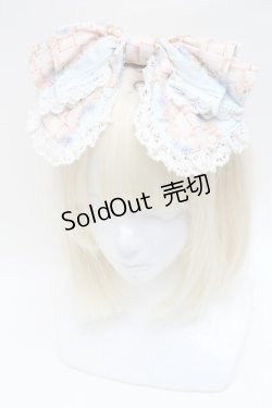 画像1: BABY,THE STARS SHINE BRIGHT / Icing Dancing Cakeカチューシャ  サックス S-25-12-17-006-BA-AC-AS-ZS