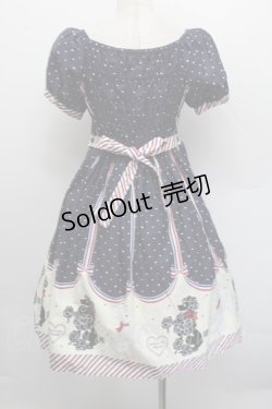 画像3: Innocent World / フレンチプードルシャーリングワンピース M 紺 S-25-12-17-051-IW-OP-AS-ZS