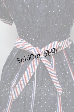 画像4: Innocent World / フレンチプードルシャーリングワンピース M 紺 S-25-12-17-051-IW-OP-AS-ZS