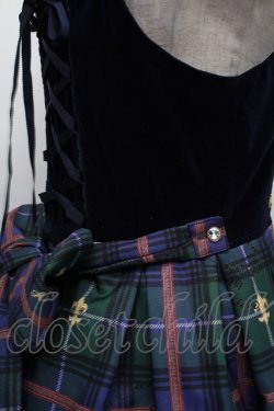 画像3: ALICE and the PIRATES / Royal crown's tea packageジャンパースカートI  グリーン S-25-12-17-052-PA-OP-AS-ZS