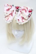 BABY,THE STARS SHINE BRIGHT / Juicy BABY Love Love Berries柄リボンカチューシャ  ピンク S-25-12-17-007-BA-AC-AS-ZS