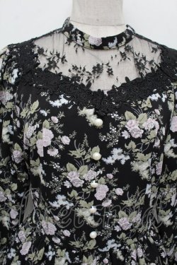 画像3: Kurumi Collaboration / KRハナジゴスリーブワンピース  黒 S-25-12-17-058-LO-OP-AS-ZS