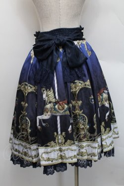 画像2: axes femme kawaii / グランドフィナーレミディスカート  紺 S-25-12-17-061-AX-SK-AS-ZS