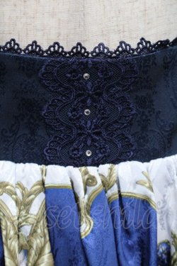 画像3: axes femme kawaii / グランドフィナーレミディスカート  紺 S-25-12-17-061-AX-SK-AS-ZS