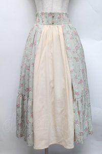 axes femme kawaii / プティフルールスカート  ミント S-25-12-17-062-AX-SK-AS-ZS