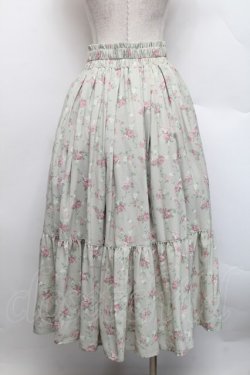 画像2: axes femme kawaii / プティフルールスカート  ミント S-25-12-17-062-AX-SK-AS-ZS