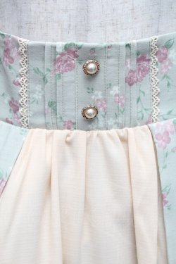 画像3: axes femme kawaii / プティフルールスカート  ミント S-25-12-17-062-AX-SK-AS-ZS