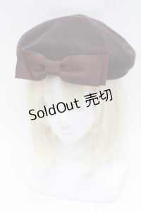 m petit by misako / AMリボンサーモベレー  ブラウン S-25-12-17-010-LO-AC-HR-ZS