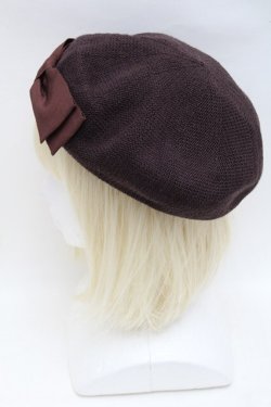 画像2: m petit by misako / AMリボンサーモベレー  ブラウン S-25-12-17-010-LO-AC-HR-ZS