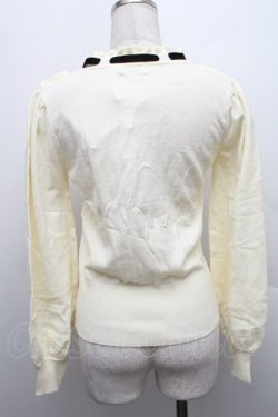 画像2: axes femme / フリルニットプルオーバー  オフ S-25-12-17-017-AX-TO-AS-ZS