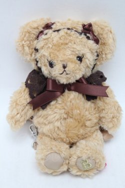 画像1: BABY,THE STARS SHINE BRIGHT / くまくみゃリュックミニミニ  ブラウン S-25-12-17-003-BA-AC-AS-ZS