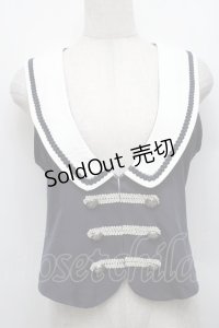 axes femme POETIQUE / セーラーベスト  紺 S-25-12-17-023-AX-TO-AS-ZS