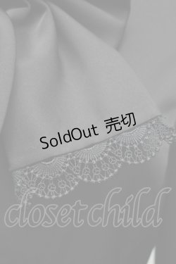 画像3: Sheglit / スタンドカラーリボンジャボブラウス M 黒 S-25-12-17-028-EL-BL-HR-ZS