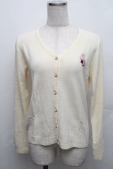axes femme / バタフライ刺繍カーディガン  キナリ S-25-12-18-001-AX-TO-HR-ZS