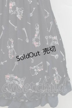 画像4: axes femme / 鍵柄ワンピース  紺 S-25-12-18-046-AX-OP-HR-ZS