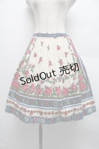 Jane Marple / バンダナ柄スカート  オフ S-25-12-18-051-JM-SK-AS-ZS