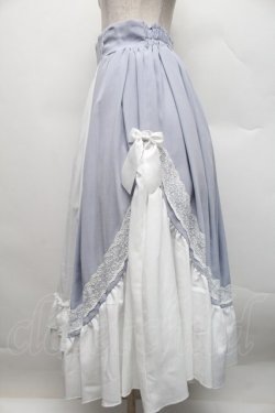 画像3: axes femme kawaii / マリアンヌスカート  サックス S-25-12-18-052-AX-SK-AS-ZS