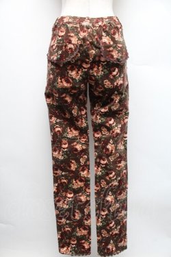 画像2: axes femme / コーデュロイ柄パンツ  チャ S-25-12-18-058-AX-PA-HR-ZS