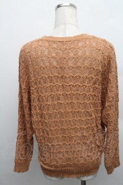 画像2: axes femme / ポケットリボンニットカーディガン  カラシ S-25-12-18-012-AX-TO-HR-ZS