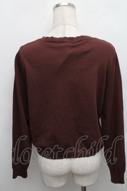 画像2: m petit by misako / UVカットサマーカーディガン M ブラウン S-25-12-18-014-LO-TO-HR-ZS