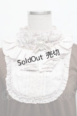 画像3: axes femme / ブローチ付スタンドブロッキングプルオーバー  ブラウン S-25-12-18-015-AX-TO-HR-ZS