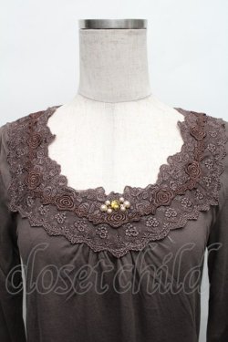 画像3: axes femme / 袖口2WAYインナーPO  モカ S-25-12-18-016-AX-TO-HR-ZS