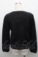 画像2: axes femme / 巻きバラレースカーディガン  黒 S-25-12-18-025-AX-TO-HR-ZS (2)