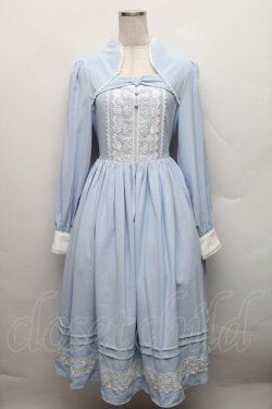 画像1: axes femme kawaii / プランタンワンピース M サックス S-25-12-18-033-AX-OP-AS-ZS